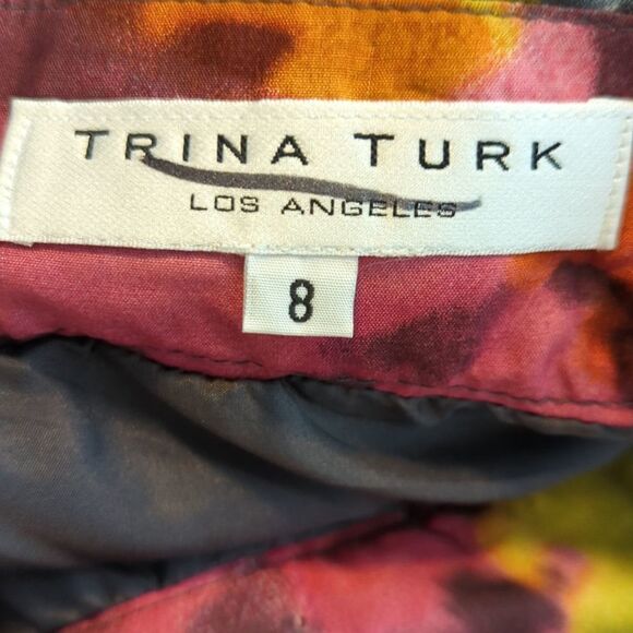 Trina Turk Silk/Wool Blend Bubble Hem Skirt Runs Large, See Notes!! - Picture 12 of 12